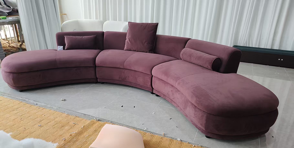 Curved and special-shaped sofas